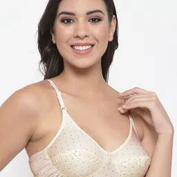 SHYAM SONS FLAIR Pack Of 2 Seamed Non Padded Printed Bra image 4