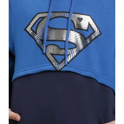 Kidsville Superman Printed Multicolor Hoodie For Boys image 5