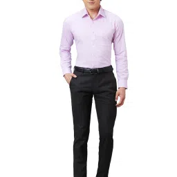 Raymond Violet Slim Fit Shirt image 5