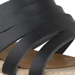 Inc.5 Women's Black Casual Sandals image 5