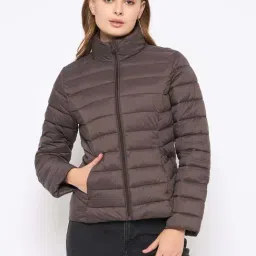 MADAME Brown Quilted Jacket-picture-45