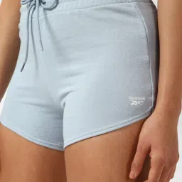 Reebok Grey Mid Rise Sports Shorts image 5