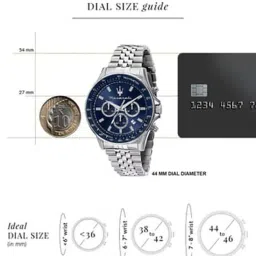 MASERATI R8873640025 Sport Sfida Analog Watch for Men image 5