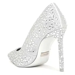 Aldo Women's Silver Stiletto Pumps image 5