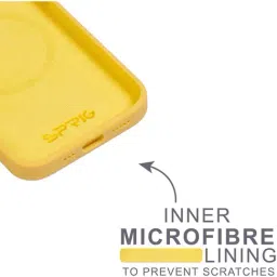 Sprig Back Cover for APPLE iPhone 14 (Yellow) image 3