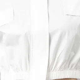 showoffff SHOWOFF White Regular Fit Tailored Jacket image 5