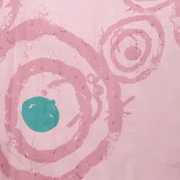 Silk Land Pink Silk Printed Saree With Unstitched Blouse image 5