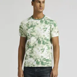 Pepe Jeans Jungle Green Cotton Slim Fit Printed T-Shirt-picture-31