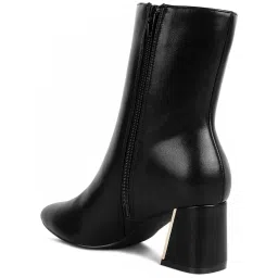 London Rag Women's Black Casual Booties image 5