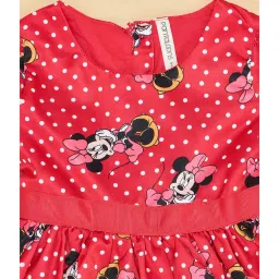 Pantaloons Baby Red Printed Dress with Hairband image 5