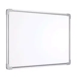 TITLE 91.44 x 91.44 cm (3x3 Feet) White and Green Double Side Board for School, Colleges, Institutes, TTL05 image 1