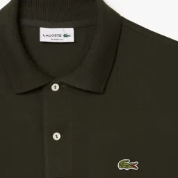 Lacoste Green Classic Fit Polo T-Shirt image 5