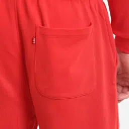 Levi's Red Cotton Regular Fit Shorts image 5