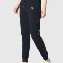 Vimal Jonney Navy Blue Regular Fit Track Pants image 2