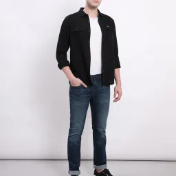Lee Black Regular Fit Cotton Shirt image 5