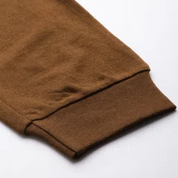 Roadster Men Brown Solid Joggers image 3