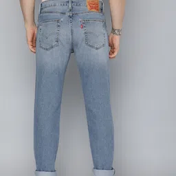 Levis Men Blue 511 Slim Fit Heavy Fade Stretchable Jeans image 5