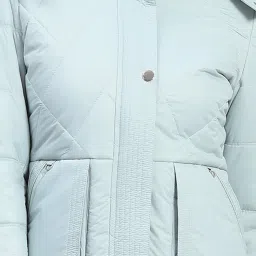 Monte Carlo Blue Regular Fit Puffer Jacket image 5