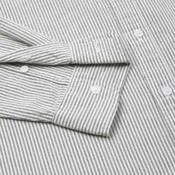 Tommy Hilfiger Dark Night Navy Cotton Slim Fit Striped Shirt image 5