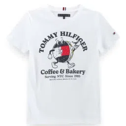 Tommy Hilfiger White Regular Fit T-Shirt-picture-23