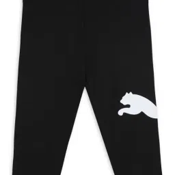 Puma Kids ACTIVE 7/8 Black Logo Tights-image-36