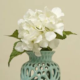 Pure Home and Living White Plastic Solid Flower Stems-picture-46
