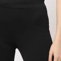 GAP Black Solid Leggings image 5