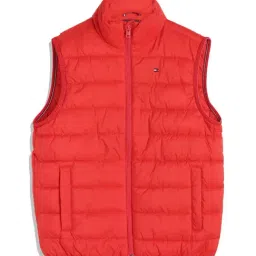 Tommy Hilfiger Kids Blush Red Regular Fit Jacket-image-0