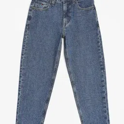Tommy Hilfiger Kids Blue Loose Fit Jeans-image-88