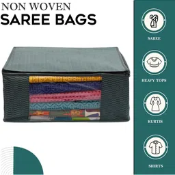 AMAK INC Green Fabric Multi-Utility Wardrobe Organisers image 4