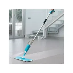 DeoDap 360° Rotation Aluminum Microfiber Spray Mop Pad Assorted Color for Floor Cleaning, 1739 image 2