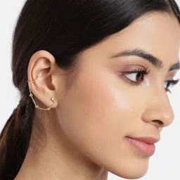 Carlton London Contemporary Drop Earrings image 4