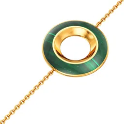 Joyalukkas Women 18Kt Circle Gleam Cute Gold Bracelet- 3.46 gm image 4