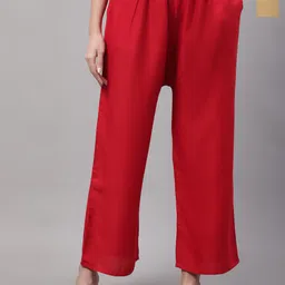 Jinfo Women 2 Knitted Ethnic Palazzos-picture-39