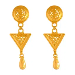 P.C. Chandra Jewellers 22 kt Gold Earrings-image-15