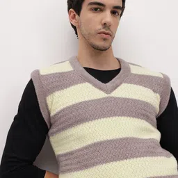 The Roadster Life Co. Striped Sweater Vest-picture-23