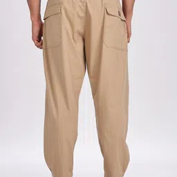 COLOR HUNT Men Smart Easy Wash Joggers Trousers image 3