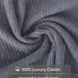 WiseLife Grey Cotton 400 GSM Bath Towel image 2
