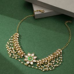TEEJH Gold-Plated Handcrafted Necklace-picture-26