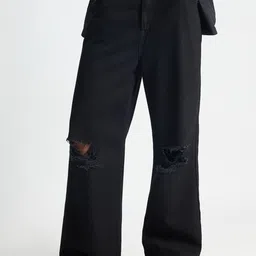 BREXX Men Smart Regular Fit Mid-Rise Highly Distressed Stretchable Jeans-picture-28