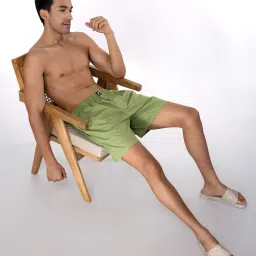 XYXX Olive & Burgundy Relaxed Fit Boxers - Pack of 2 image 5