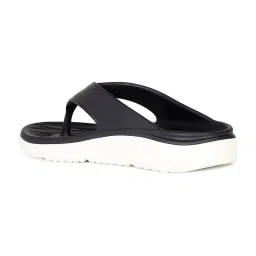 Bata Men's Black Flip Flops image 5