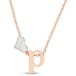 Anayra 92.5 Sterling Silver Initial Letter Charm Pendant without Chain for Women-picture-15