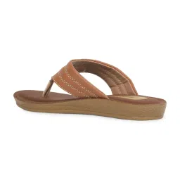 Bata Women's Tan Thong Sandals image 5