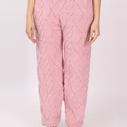 RG BY S.S. Clothing Women Self Design Woollen Straight-Leg Lounge Pants-picture-29