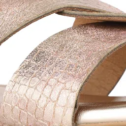 Inc.5 Women's Rose Gold Casual Sandals image 5