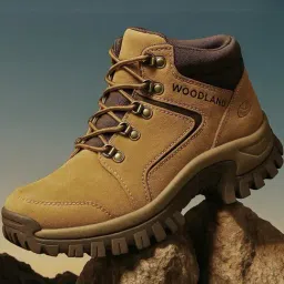 Woodland Men's Brown Boots-image-1