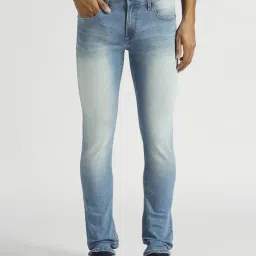 Pepe Jeans Light Indigo Blue Slim Fit Jeans-image-59