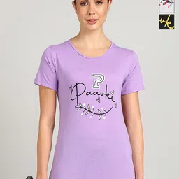 PAAVKI Pack Of 3 Typography Printed Cotton T-shirts-picture-39