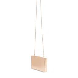 Forever New Women Gold-Toned Clutch image 1
